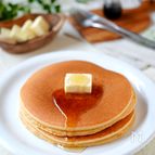 しっとりふわふわ！【米粉と大豆粉のパンケーキ】グルテンフリー