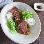 5分!韓国風かつおのたたき・子どもがグッと食べるようになる♪