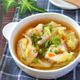 体ぽかぽか♡鶏むね肉の白菜ピリ辛とろみジンジャースープ