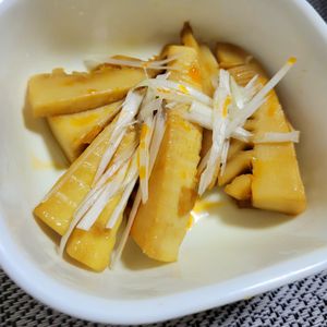 ヴェルの作ってみた!投稿(家呑みに☆簡単おつまみ自家製メンマ)