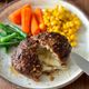 【チーズインハンバーグ】肉汁ジュワ！とろ〜りチーズ