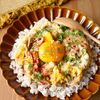 レンジで5分!【絶品ふわとろカニかま卵とじ丼】パパっと簡単♩の工程3