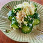 【きゅうりのねぎ塩ダレ】熱々ごま油が決め手！やみつき副菜