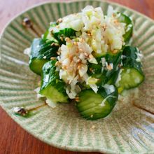 【きゅうりのねぎ塩ダレ】熱々ごま油が決め手！やみつき副菜