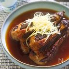 ちょっとご馳走✴ノンオイルでヘルシー✴挟み焼き茄子の甘辛浸し