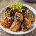 ご飯泥棒すぎる♩鯖のごま照り焼き