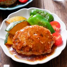 旨みがぎゅっと!『豆腐ハンバーグ〜和風しょうがソース〜』