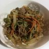 852468の作ってみた!投稿(【細切り野菜とひき肉の青椒肉絲丼】1皿満足レシピ♡)