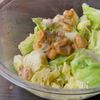 【福岡焼き鳥屋風春キャベツと鶏皮のうまタレ和え】節約の工程4