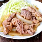 【259kcal】豚の生姜焼き|10分完成！しっかり味染み
