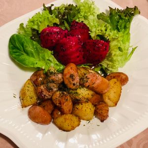 ちぇんの作ってみた!投稿(男子も喜ぶ♪『バター醤油 de 粉ふきジャーマンポテト』)