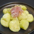 翡翠なすのわさびオイル和え