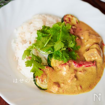 簡単本格的♪チキンのココナッツカレー♪♪