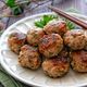 しっかり味付き＊豚しそつくね＊お弁当に◎