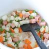 いろいろお豆とベーコンのスープの工程2