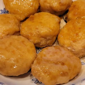 チョコままの作ってみた!投稿(【ふわふわ鶏つくね】材料4つですぐできる！)