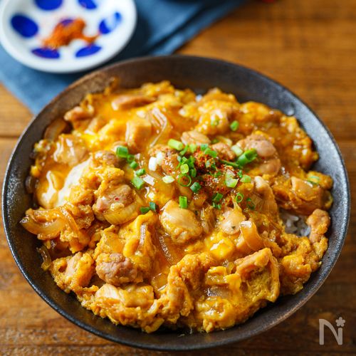 【簡単10分♡】半熟卵のとろとろ親子丼☆リピ確定