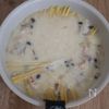 ワンパン15分♪鶏モモしめじ玉ねぎのクリームパスタの工程2