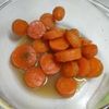 Bｉたみんの作ってみた!投稿(甘じょっぱい、私の【人参 レンジグラッセ】)