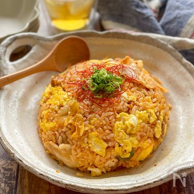 我が家のコク旨豚キムチチャーハン