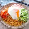 中華めんでビビン麺♩韓国風！甘辛！冷たい麺！麺を和えるだけ