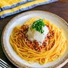 うどんスープで作れちゃう！おろし納豆パスタの工程3