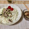 ブルベリの作ってみた!投稿(夏はそうめん♡あっという間に！『鯖のさっぱり薬味そうめん』)