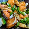 みー助の作ってみた!投稿(【鮭の野菜の甘酢炒め】パパっと完成♪ご飯進むお魚おかず☆)