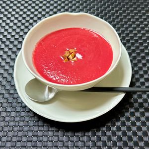 うららの作ってみた!投稿(バレンタインに♡【ビーツのポタージュ】)