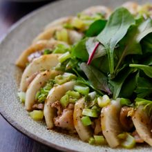 レンチン1回でうま味しみしみ【大根と豚肉のミルフィーユ蒸し】