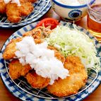 【おろしチキンカツ】鶏むね肉でヘルシー♡さっぱり！