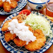 【おろしチキンカツ】鶏むね肉でヘルシー♡さっぱり!