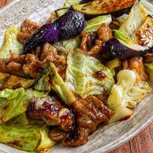 味濃い系◎【豚こまキャベツナスの回鍋肉】ごはんが進む♪