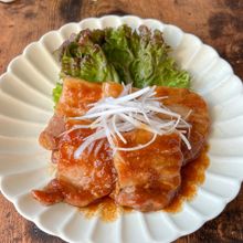 男子ウケ抜群！ガツンと旨い【豚バラのにんにく味噌ソテー】