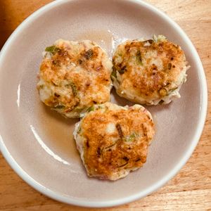 802782の作ってみた!投稿(【たこ焼き風はんぺん団子】やみつきになる♪)