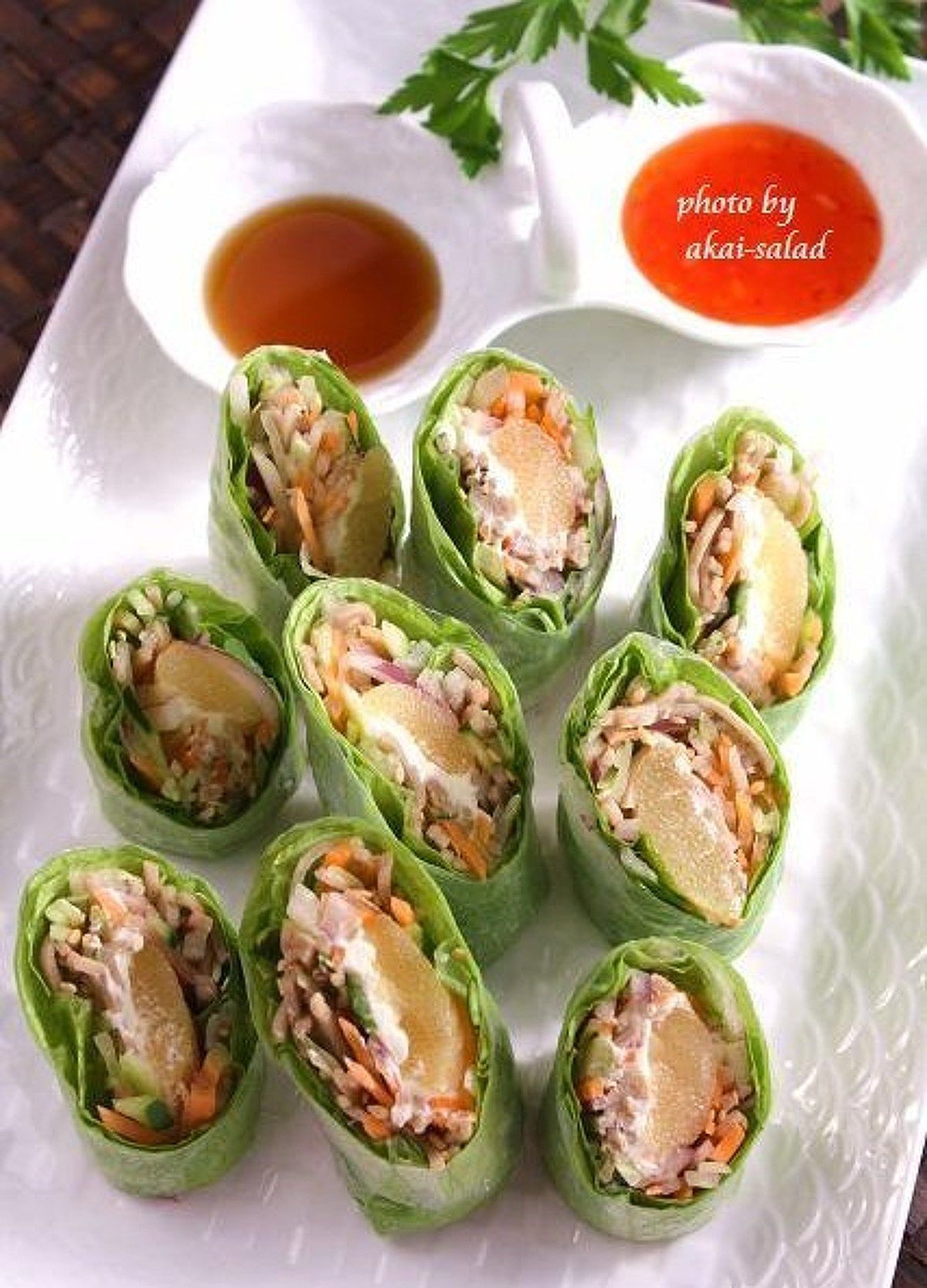 数の子とクリームチーズの生春巻き | レシピサイトNadia