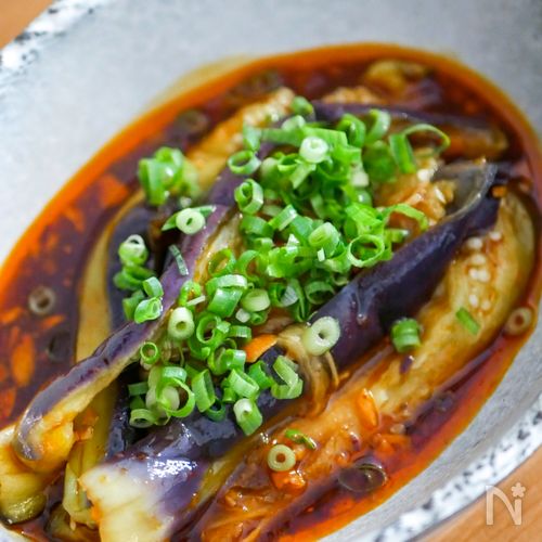 【なすだけでこんなに美味しい】ピリ辛じゅわとろなす