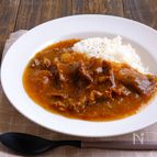 圧力鍋で簡単！！スタミナ和風牛すじカレー