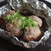秋の味覚!肉詰めしいたけのホイル焼きの工程8