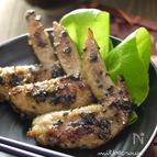 手羽先のごま味噌焼き