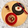 ニラたっぷり♡ココナッツミルクのつけ麺