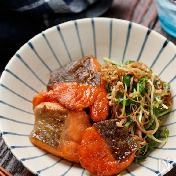 カリカリえのきと豆苗の南蛮漬け【#作り置き#包丁不要】