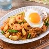 シーフードカレー焼きそば│旨辛スパイシー！お手軽スタミナ麺