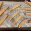yの作ってみた!投稿(ザクザク止まらない!素朴な米粉のきな粉ビスコッティ)