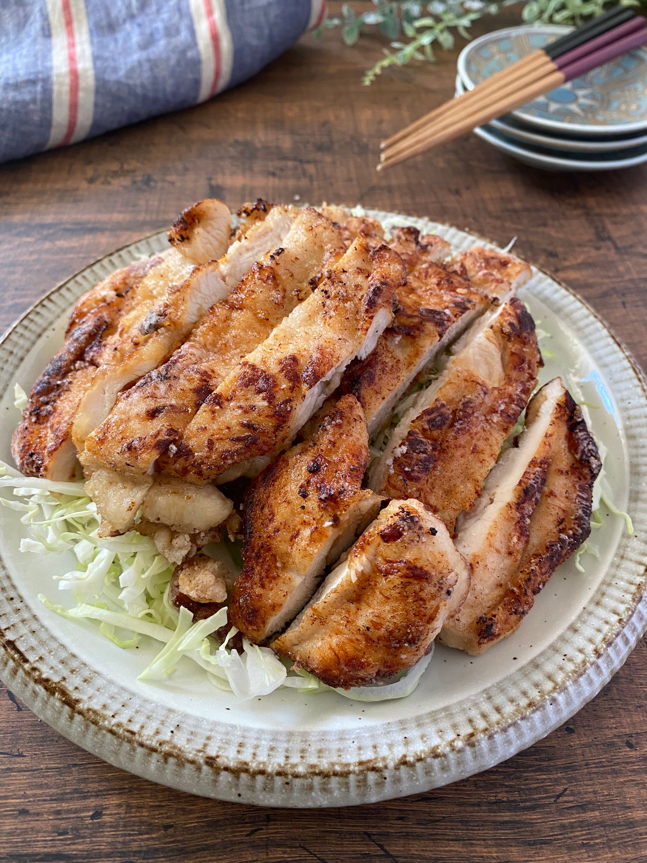 鶏むね肉で！長野名物☆山賊焼風 | レシピサイトNadia