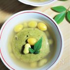 牡蠣しんじょの餡かけ
