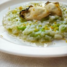 冷やご飯でOK！【牡蠣とあおさの旨塩出汁リゾット】