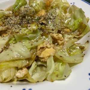 1471921の作ってみた!投稿(焼肉のたれで☆キャベツと卵の炒め物☆)
