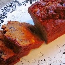 黒落花生＆黒砂糖のパウンドケーキ♪