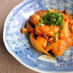 肉巻き餅のトッポギ風